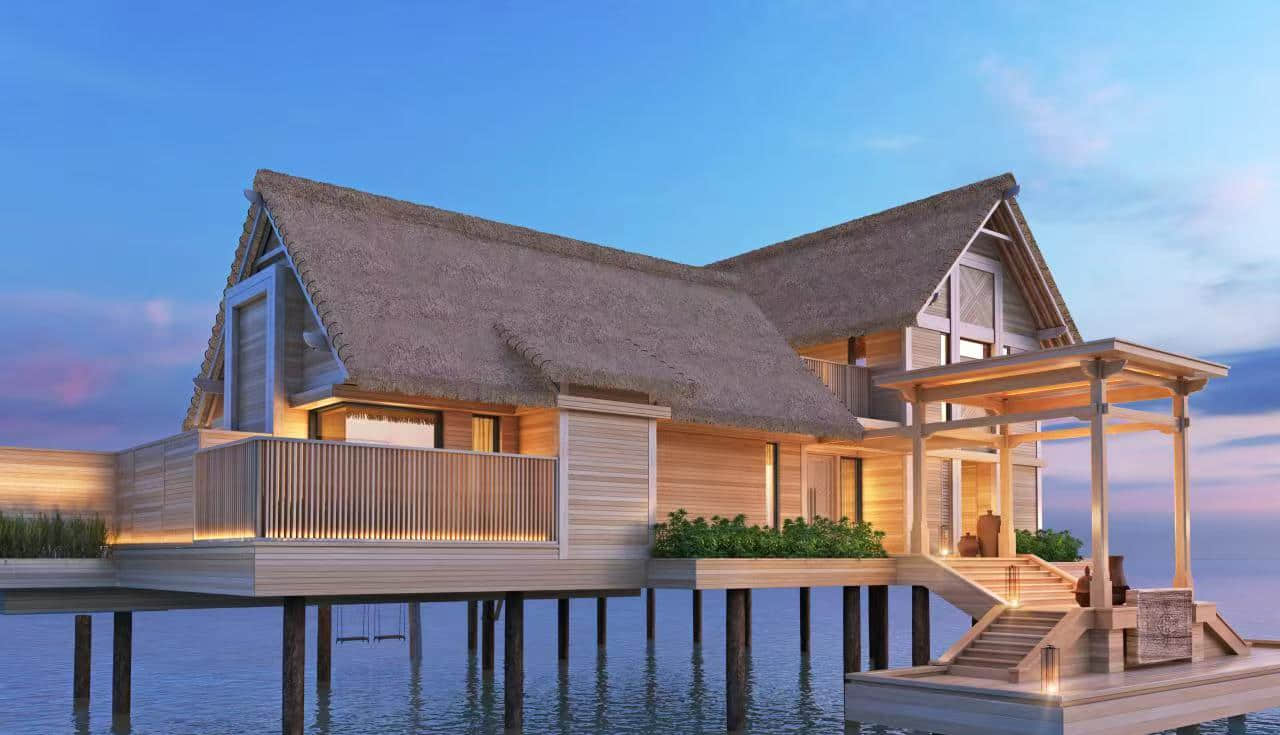 Maldives Beachfront Villa Project Where Nature Meets Modern Elegance