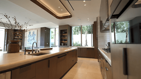 Modern Wood Veneer Kitchen Cabinet Modern Wood Veneer Kitchen Cabinet