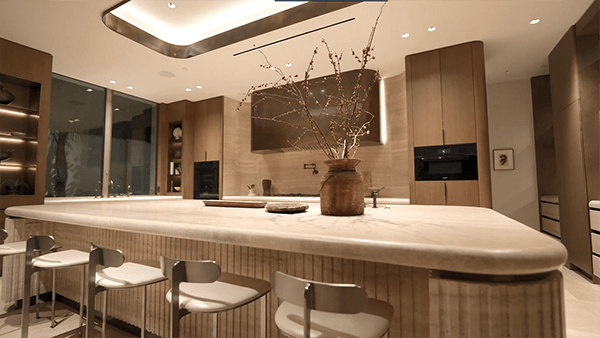 Modern Kitchen Island for Luxury Villa Modern Kitchen Island for Luxury Villa