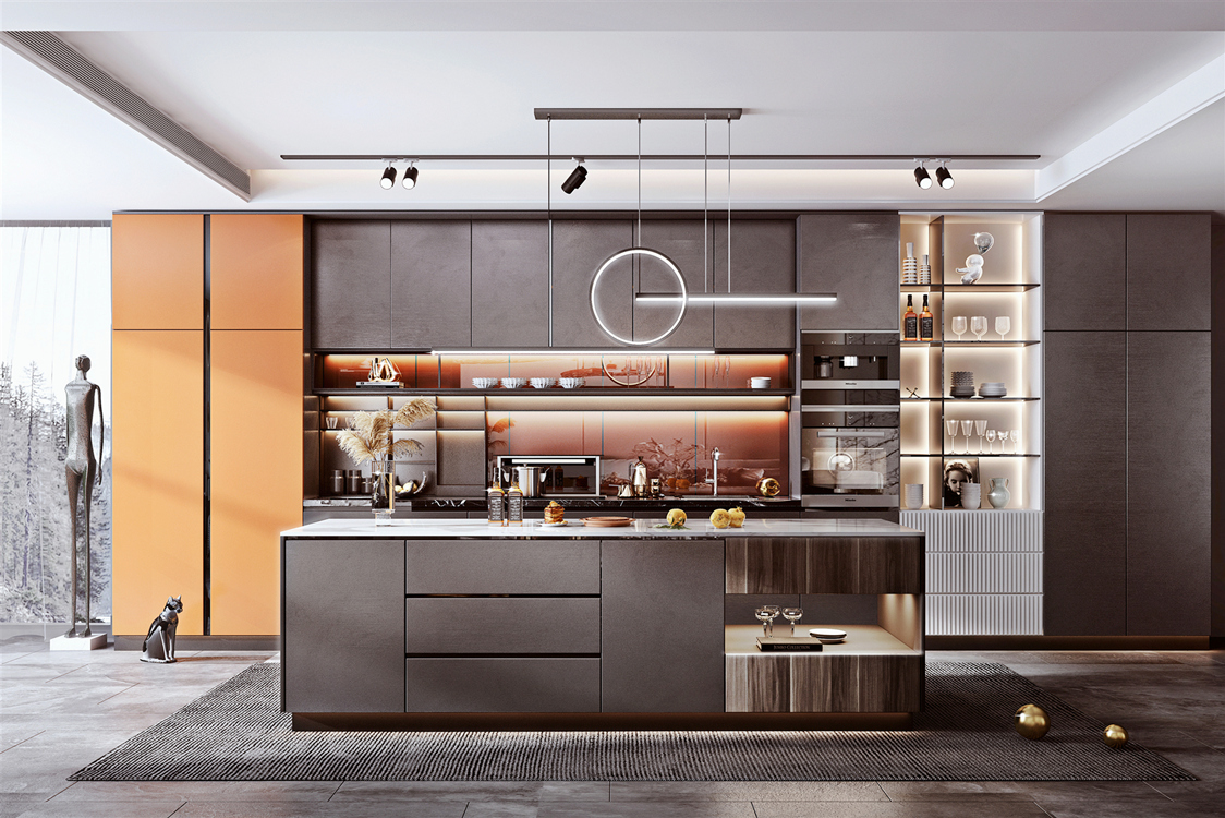 Acrylic Kitchen Cabinets Modern style Acrylic Kitchen Cabinets Modern style