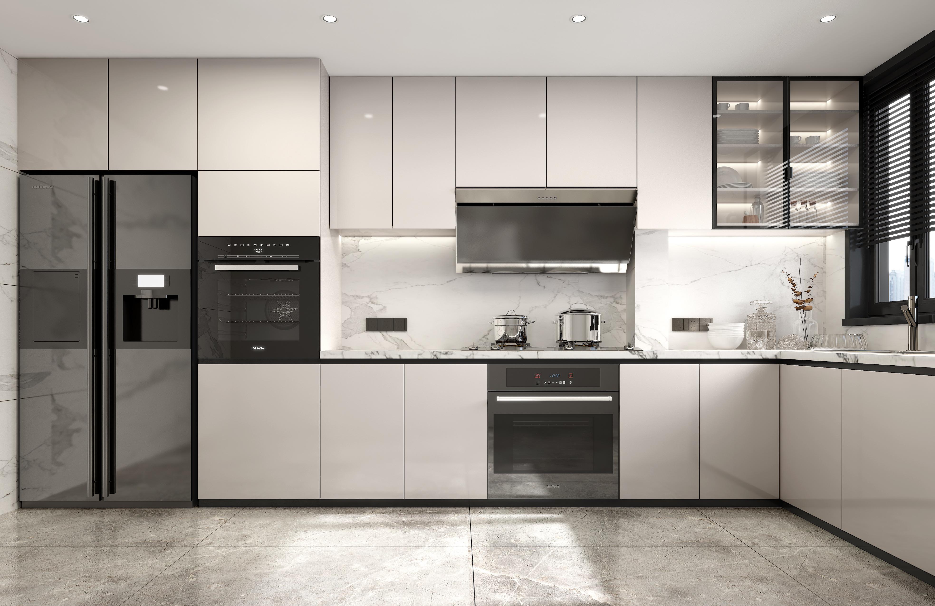 Acrylic Kitchen Cabinets Modern style Acrylic Kitchen Cabinets Modern style