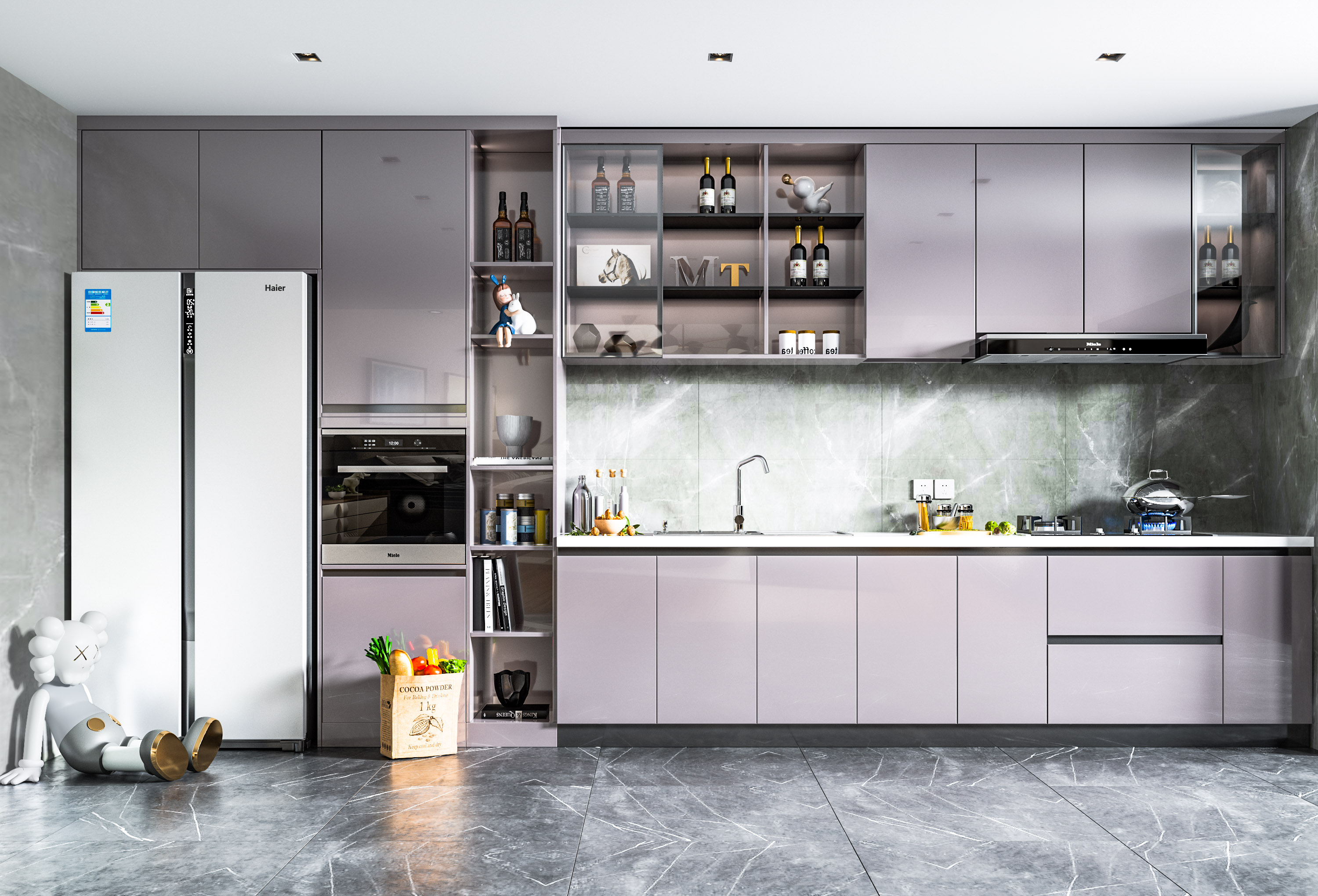 Acrylic Kitchen Cabinets Modern style Acrylic Kitchen Cabinets Modern style