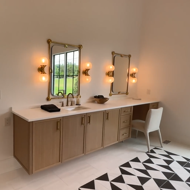 Modern Bathroom Vanity Whole Home Customization