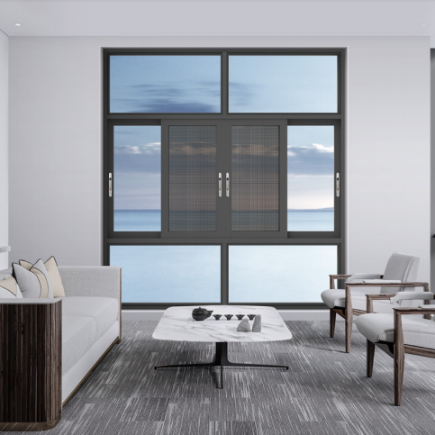 Aluminium Sliding Window with Glass