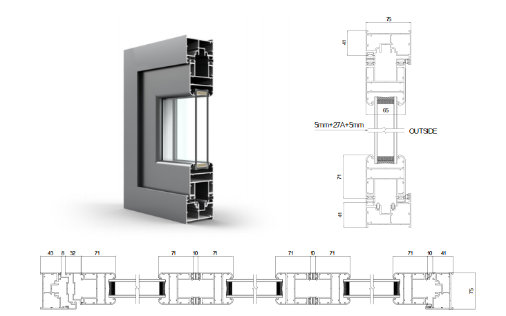 Aluminium Folding Door from China Aluminium Folding Door from China