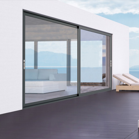 Aluminium sliding door 