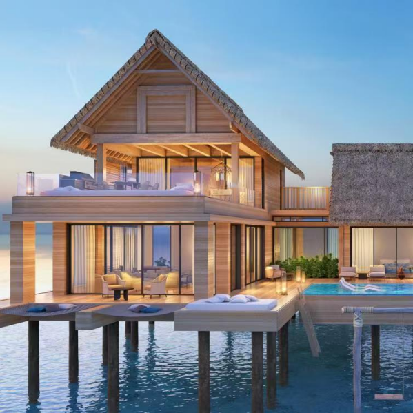 Maldives Beachfront Villa Project Where Nature Meets Modern Elegance