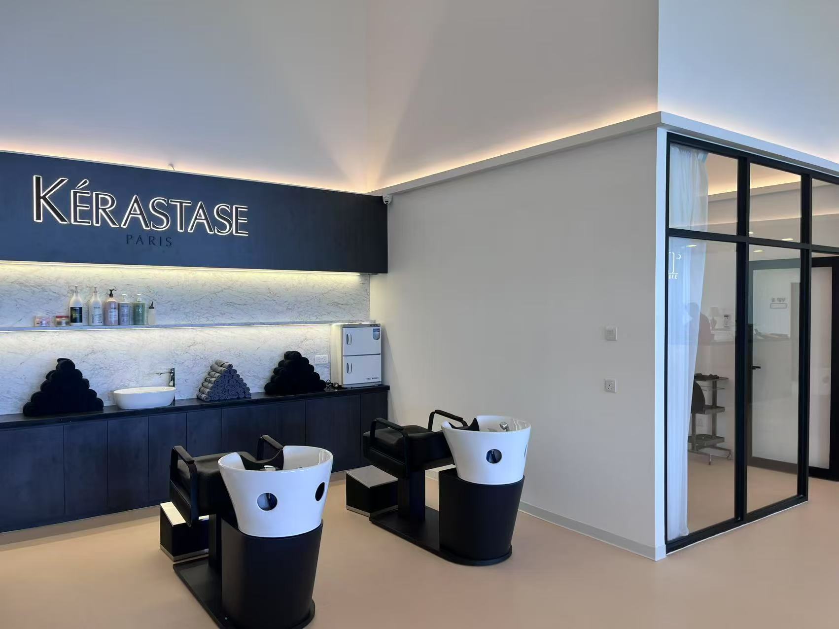 Brunei Hair Salon Landmark Project with China Building Material one-stop supply